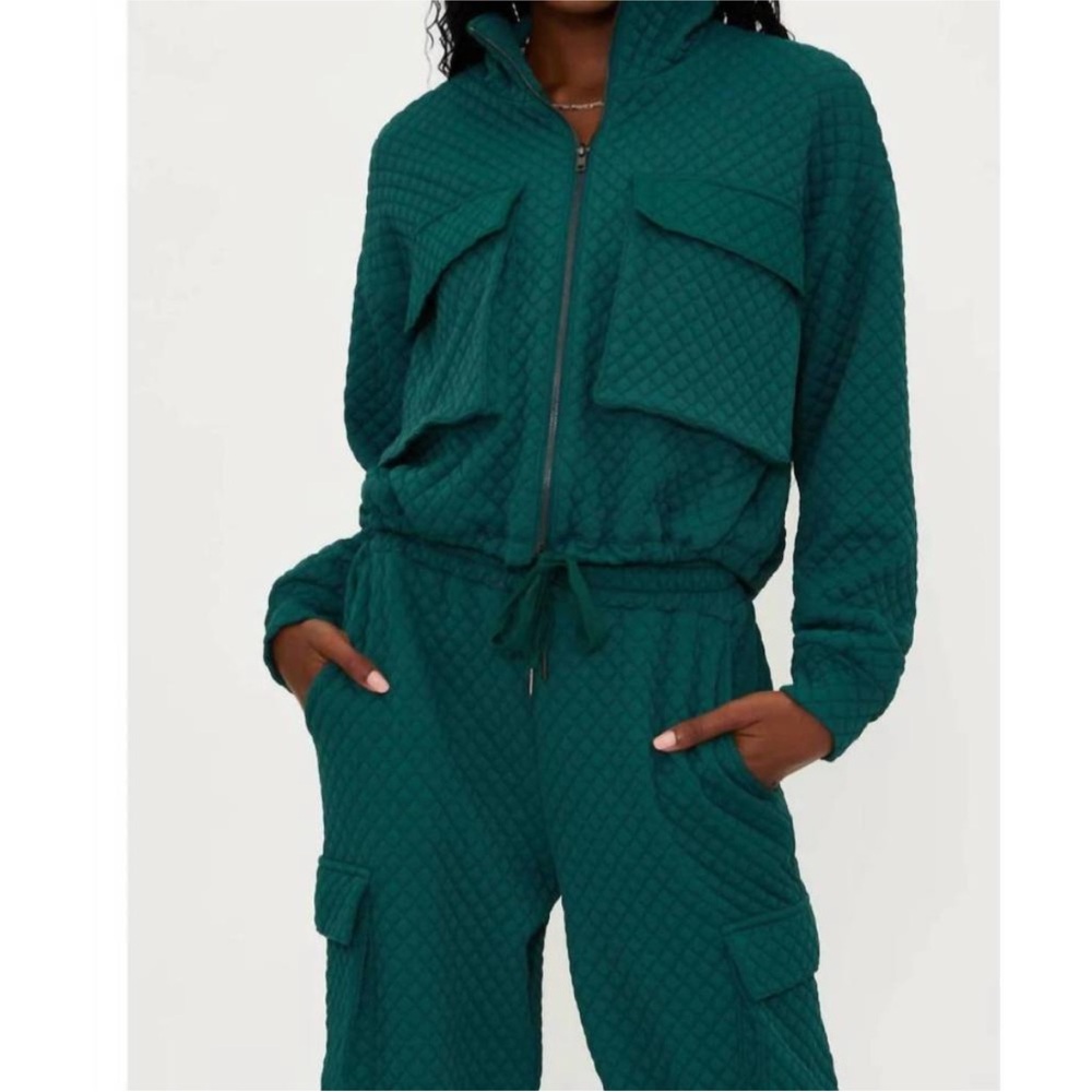 Beach Riot Maren Jacket Pine Quilt XS